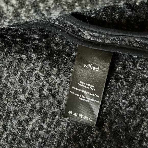 Wilfred Chevalier wool gray jacket cardigan - Picture 10 of 10